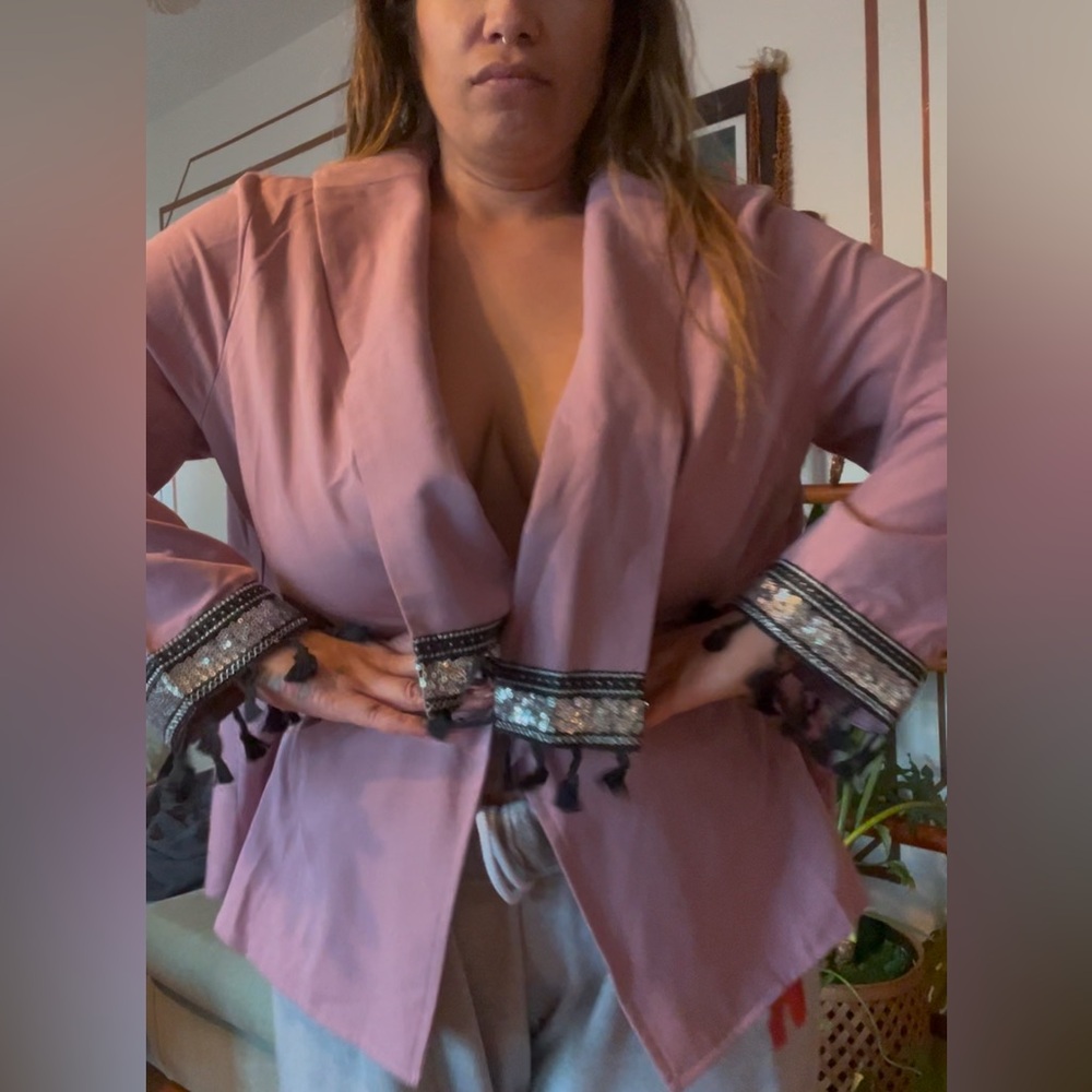 Kimono with sparkle